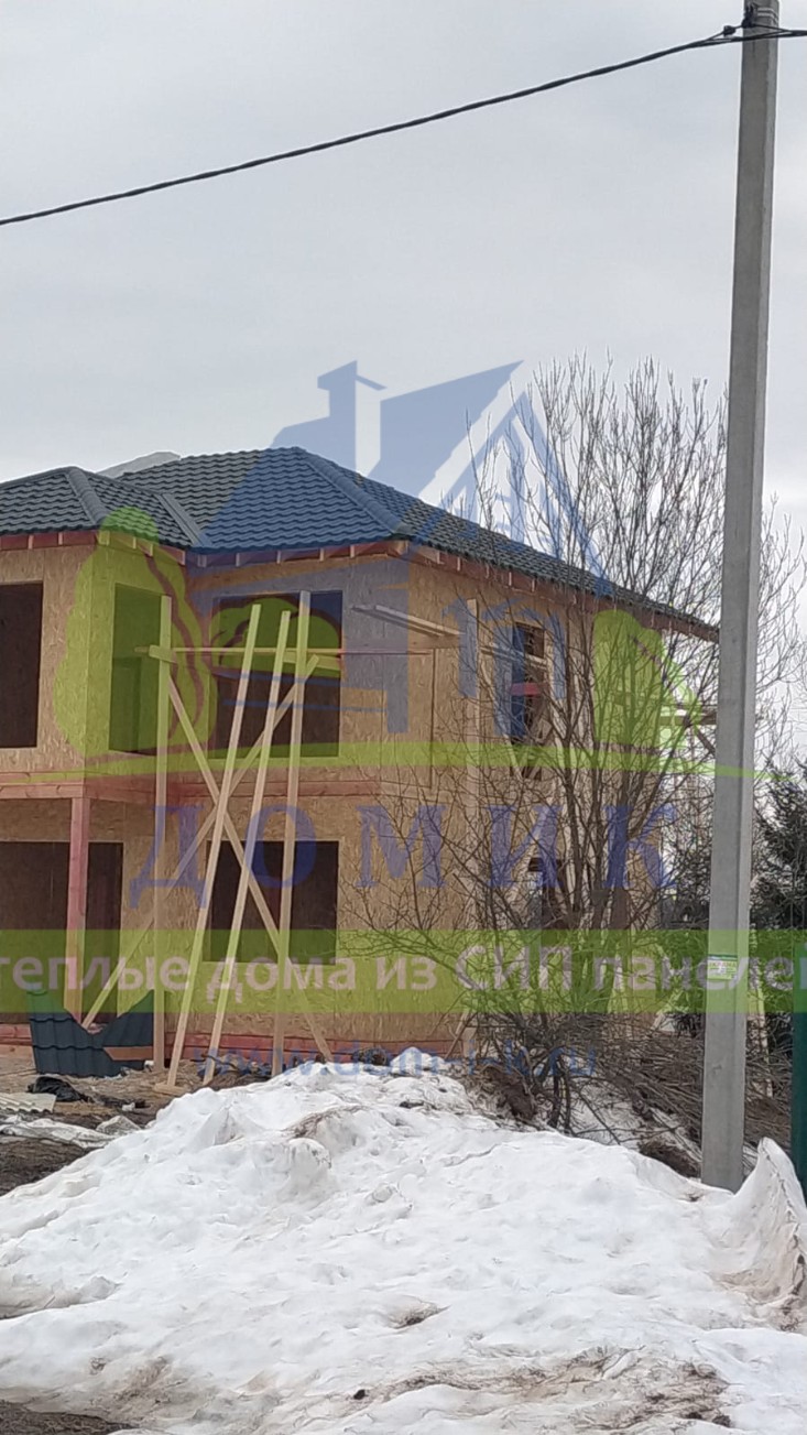 Дома из СИП панелей от СК Домик