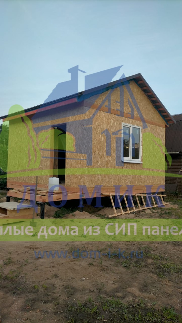 Дома из СИП панелей от СК Домик
