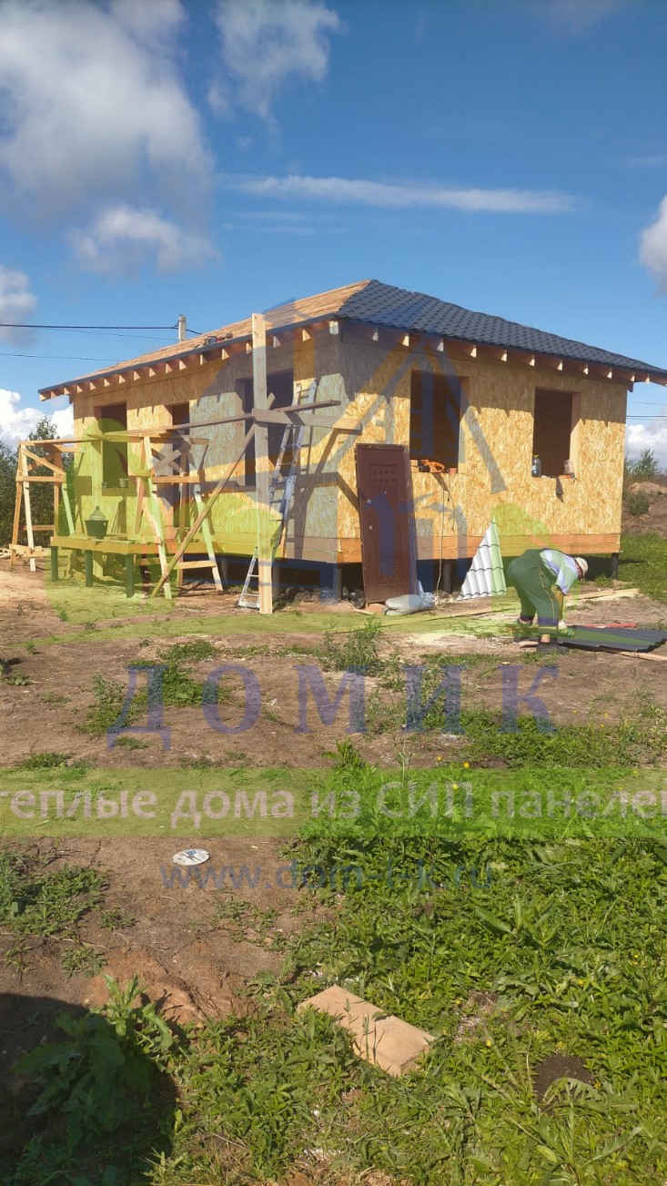 Дома из СИП панелей от СК Домик