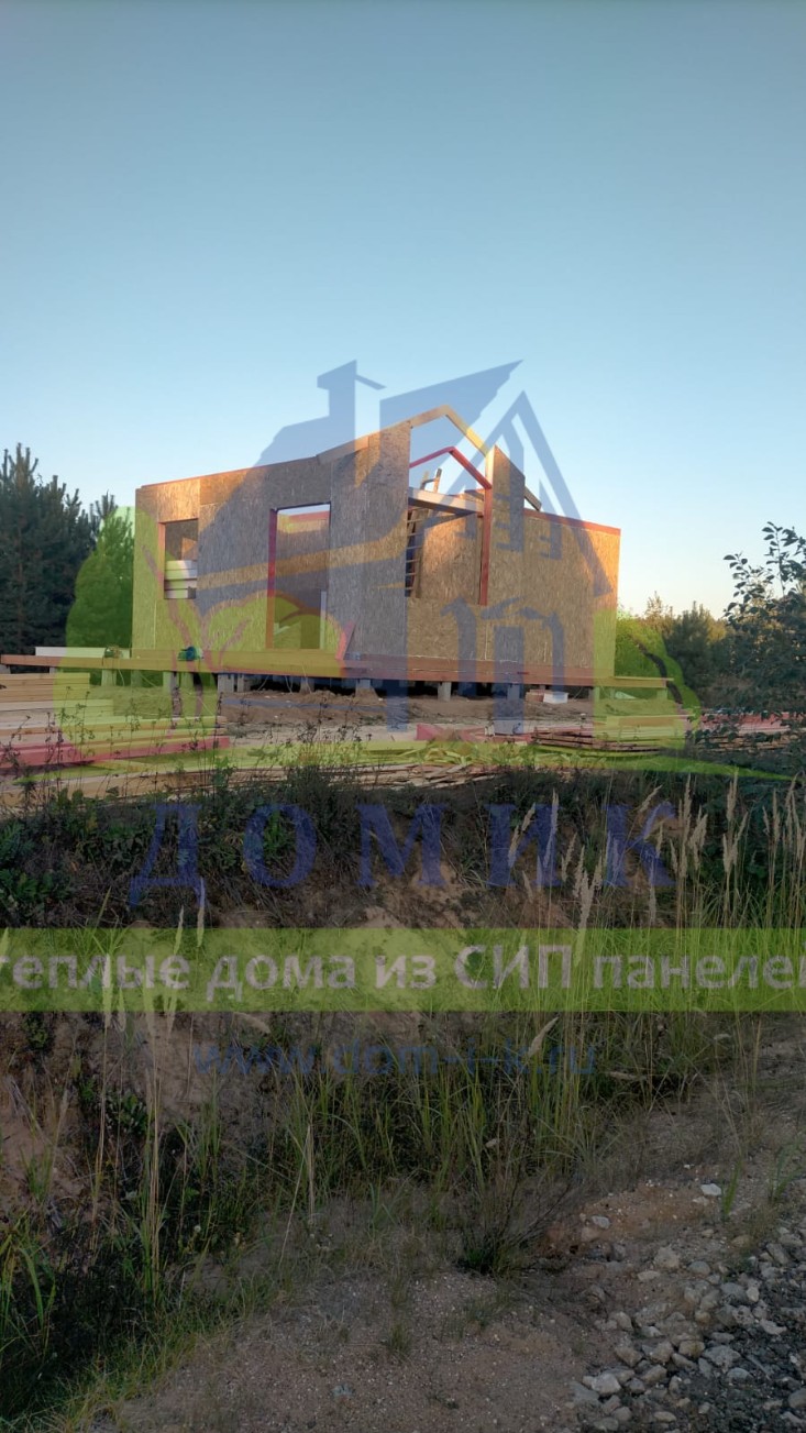 Дома из СИП панелей от СК Домик