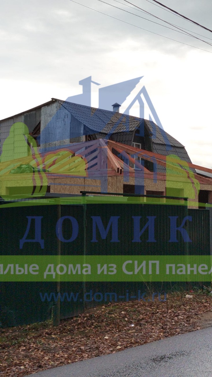 Дома из СИП панелей от СК Домик
