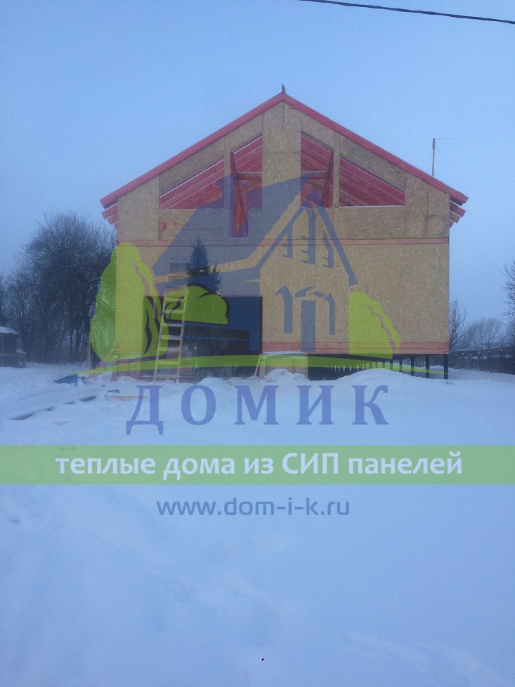 Дома из СИП панелей от СК Домик