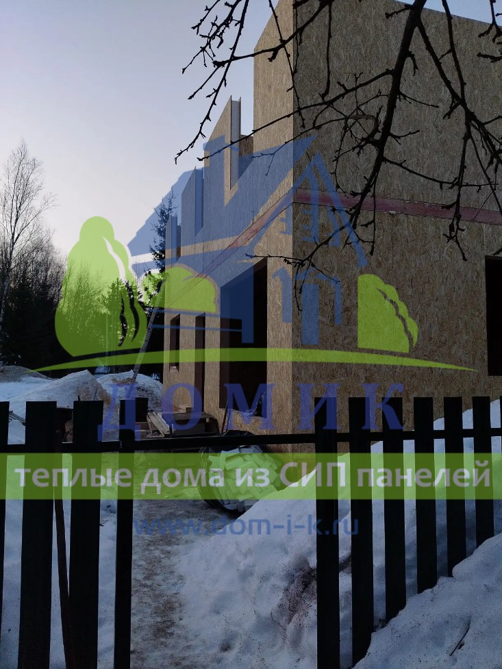 Дома из СИП панелей от СК Домик
