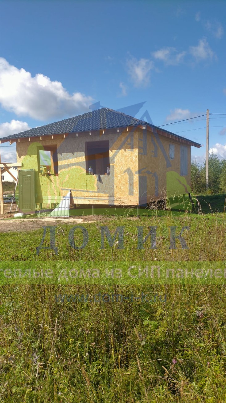 Дома из СИП панелей от СК Домик