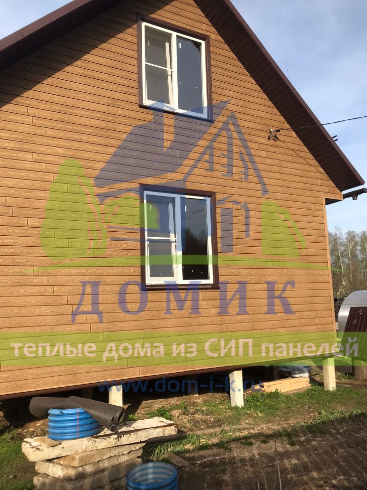 Дома из СИП панелей от СК Домик