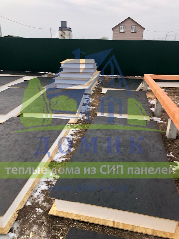 Дома из СИП панелей от СК Домик