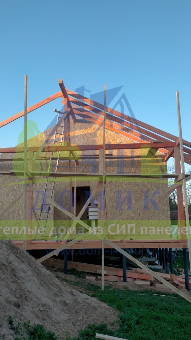 Дома из СИП панелей от СК Домик