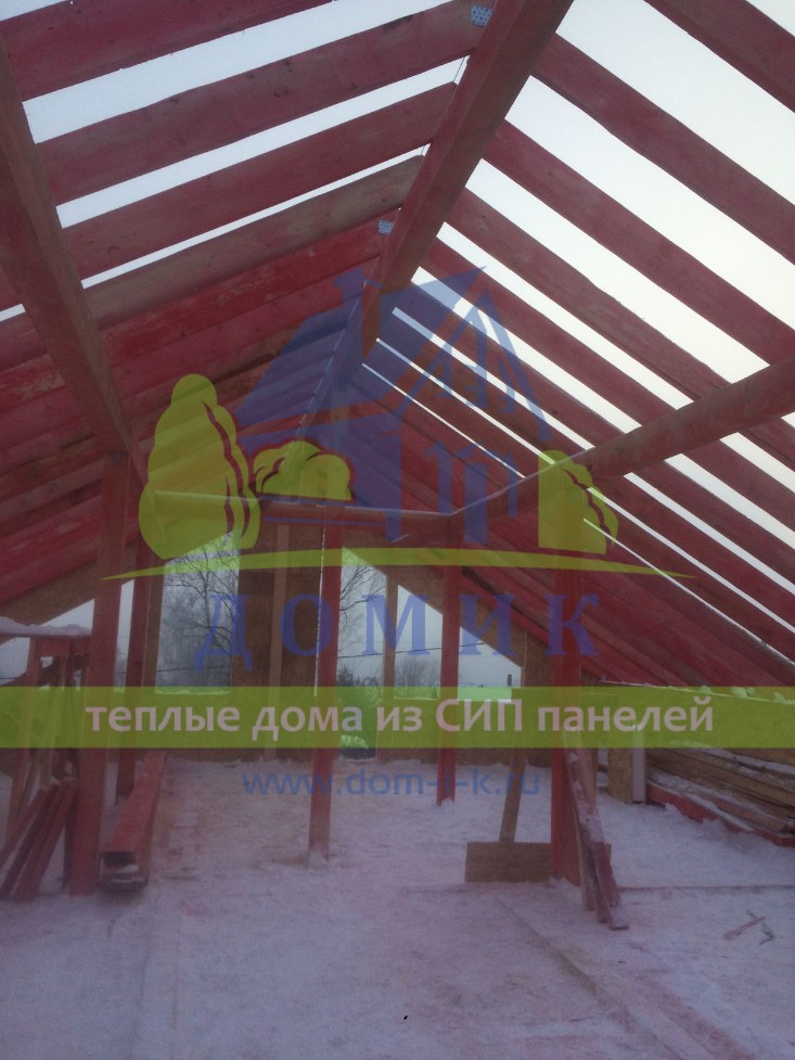Дома из СИП панелей от СК Домик