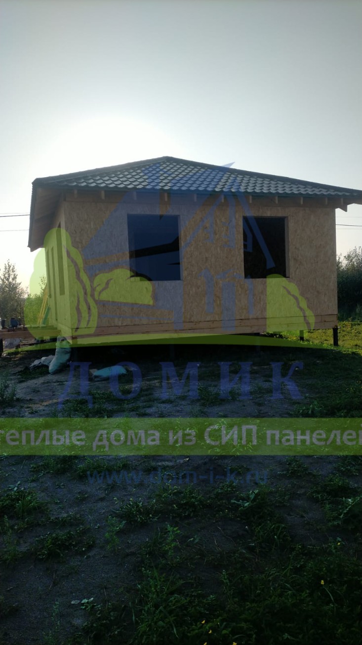 Дома из СИП панелей от СК Домик