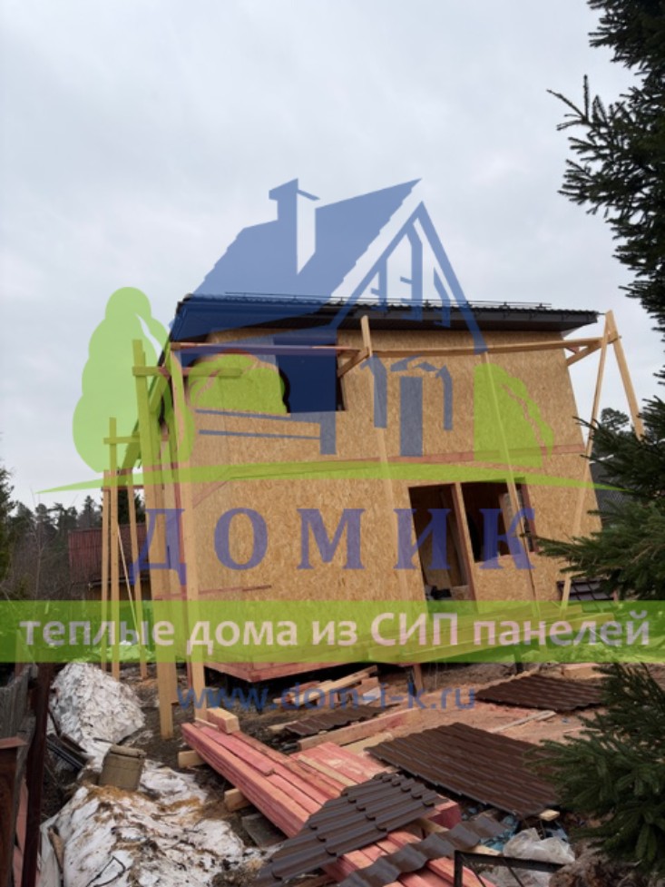Дома из СИП панелей от СК Домик