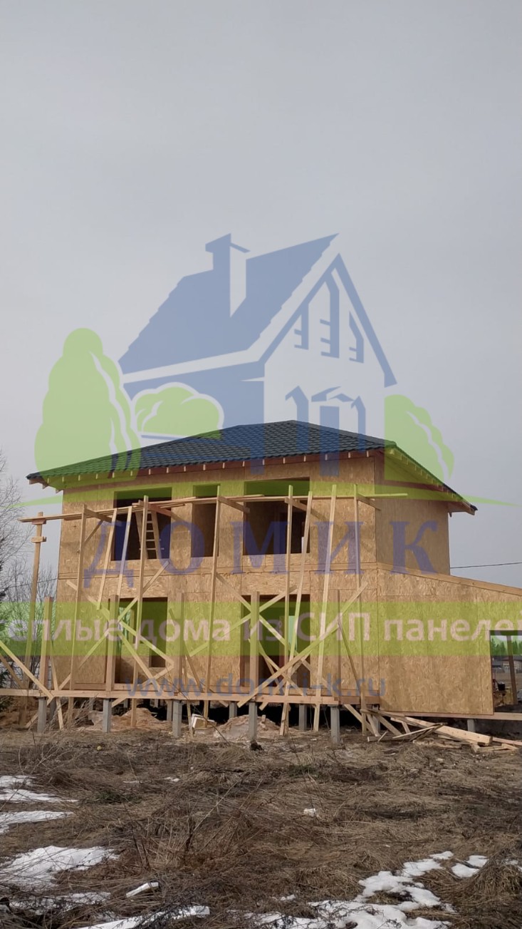 Дома из СИП панелей от СК Домик